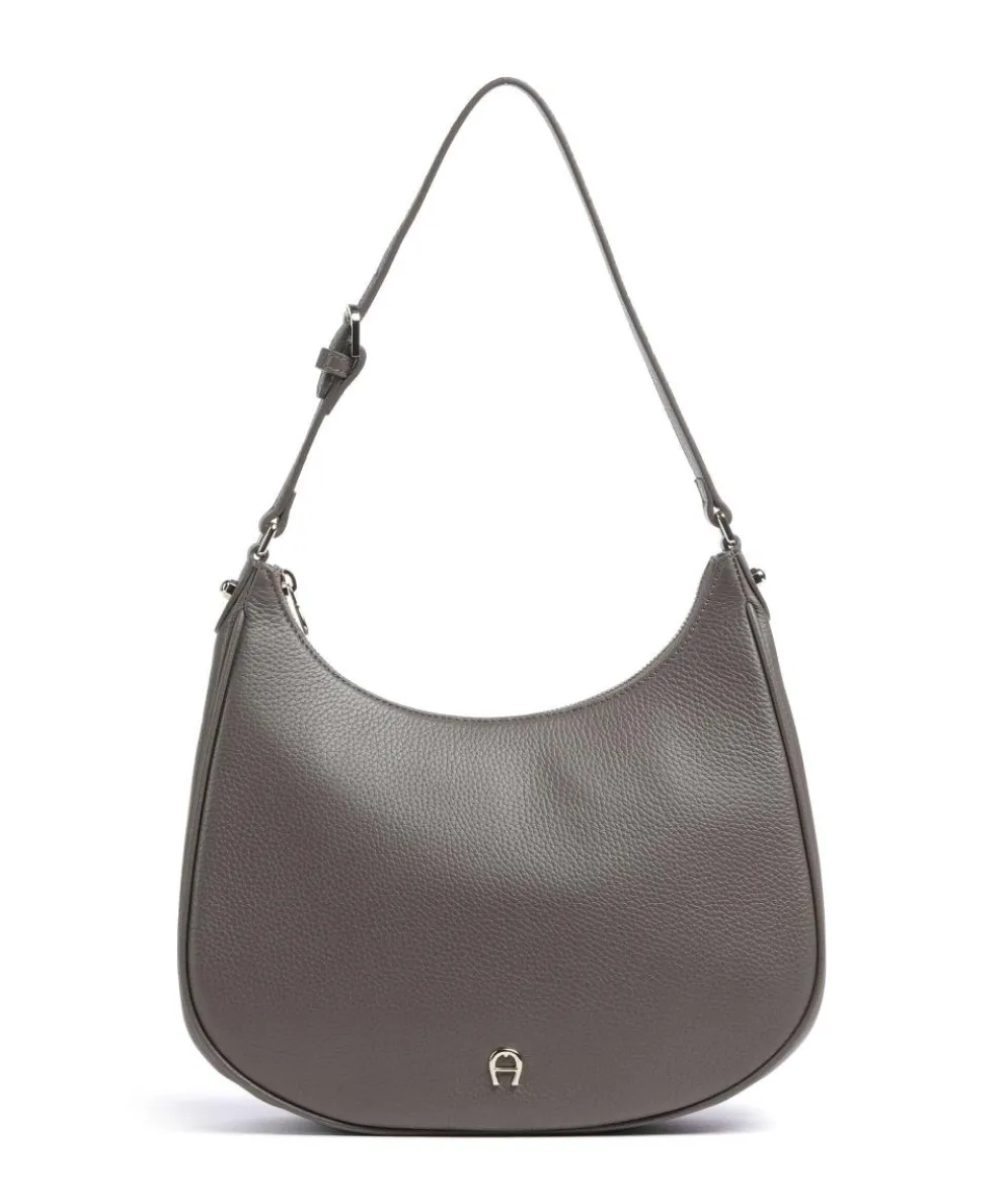 Diadora M Beuteltasche genarbtes Rindsleder braun