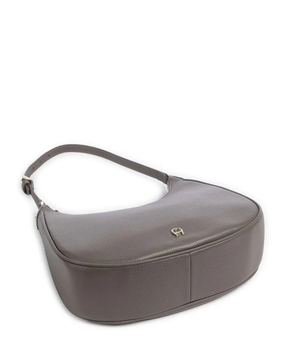 Diadora M Beuteltasche genarbtes Rindsleder braun