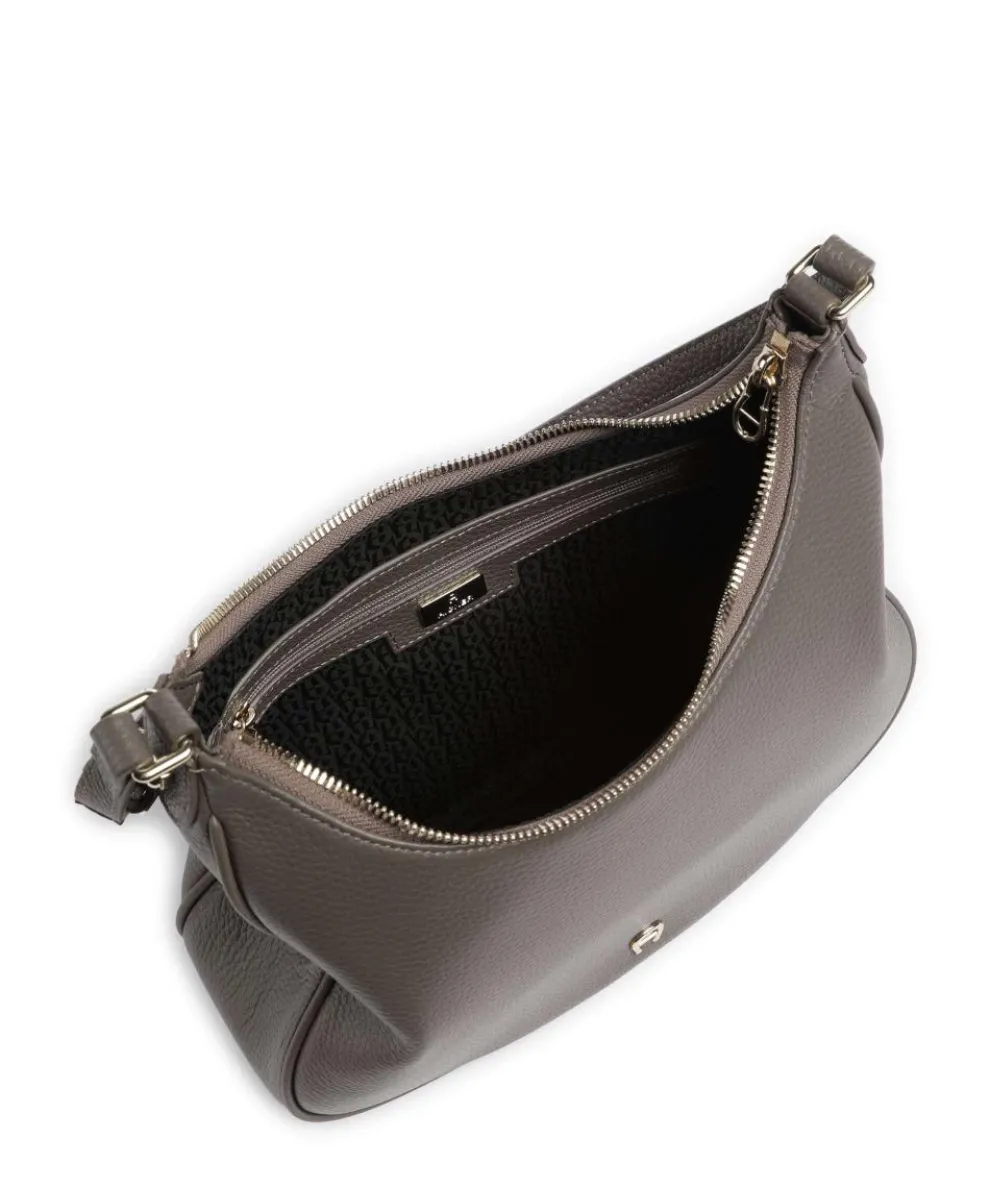 Diadora M Beuteltasche genarbtes Rindsleder braun