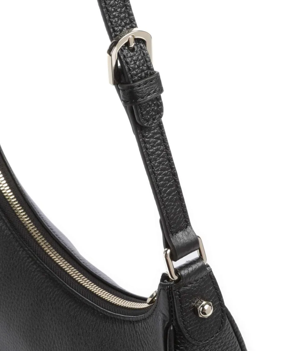 Diadora M Beuteltasche genarbtes Rindsleder schwarz