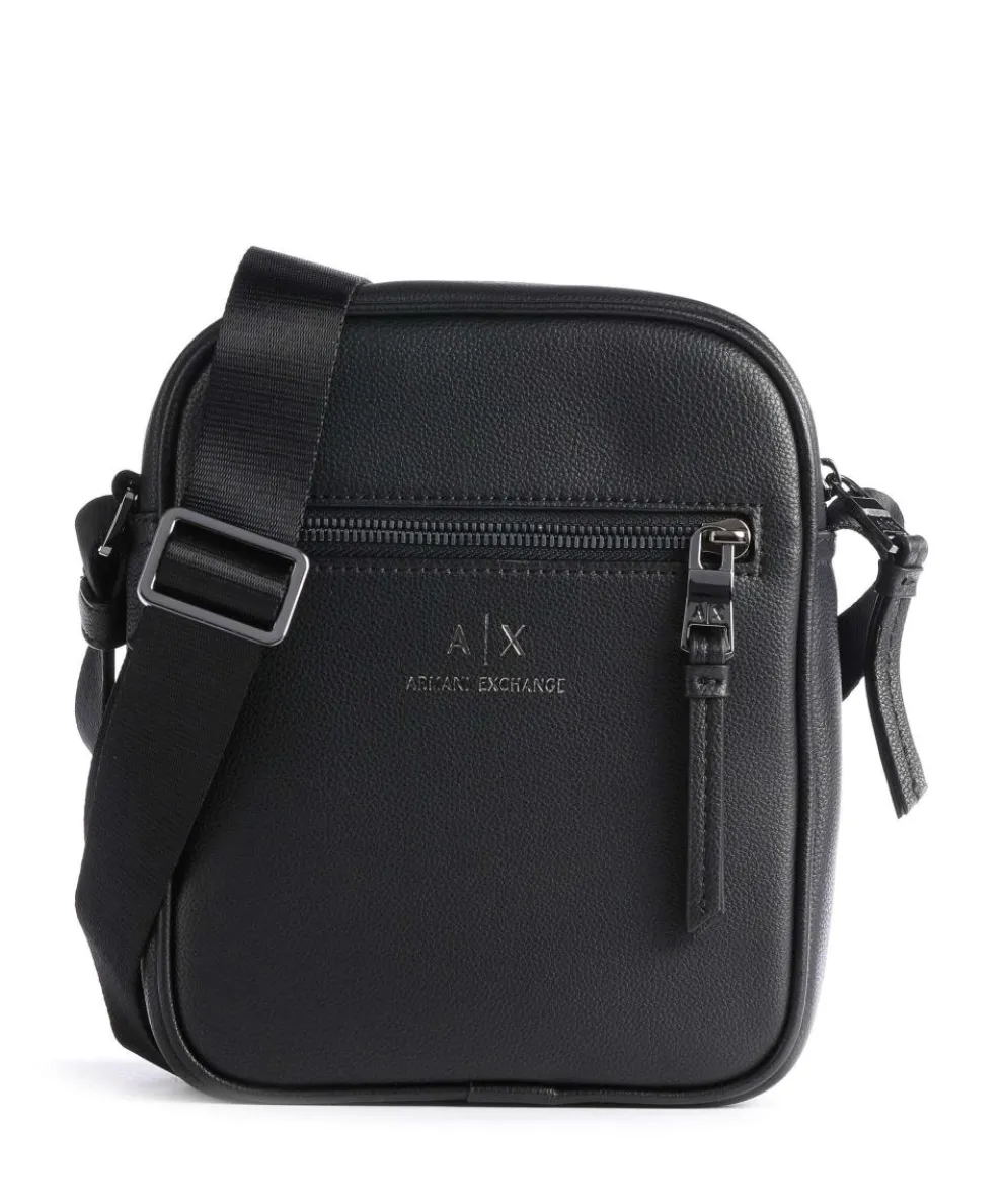 Dino Umhängetasche Lederimitat schwarz