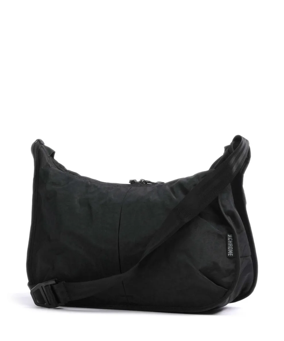 District Collection Yoyogi 14L Umhängetasche recyceltes Nylon schwarz