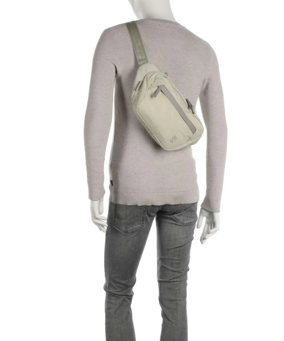 District Collection Sabin 6L Gürteltasche recyceltes Nylon beige