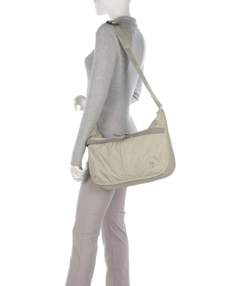 District Collection Yoyogi 14L Umhängetasche recyceltes Nylon beige