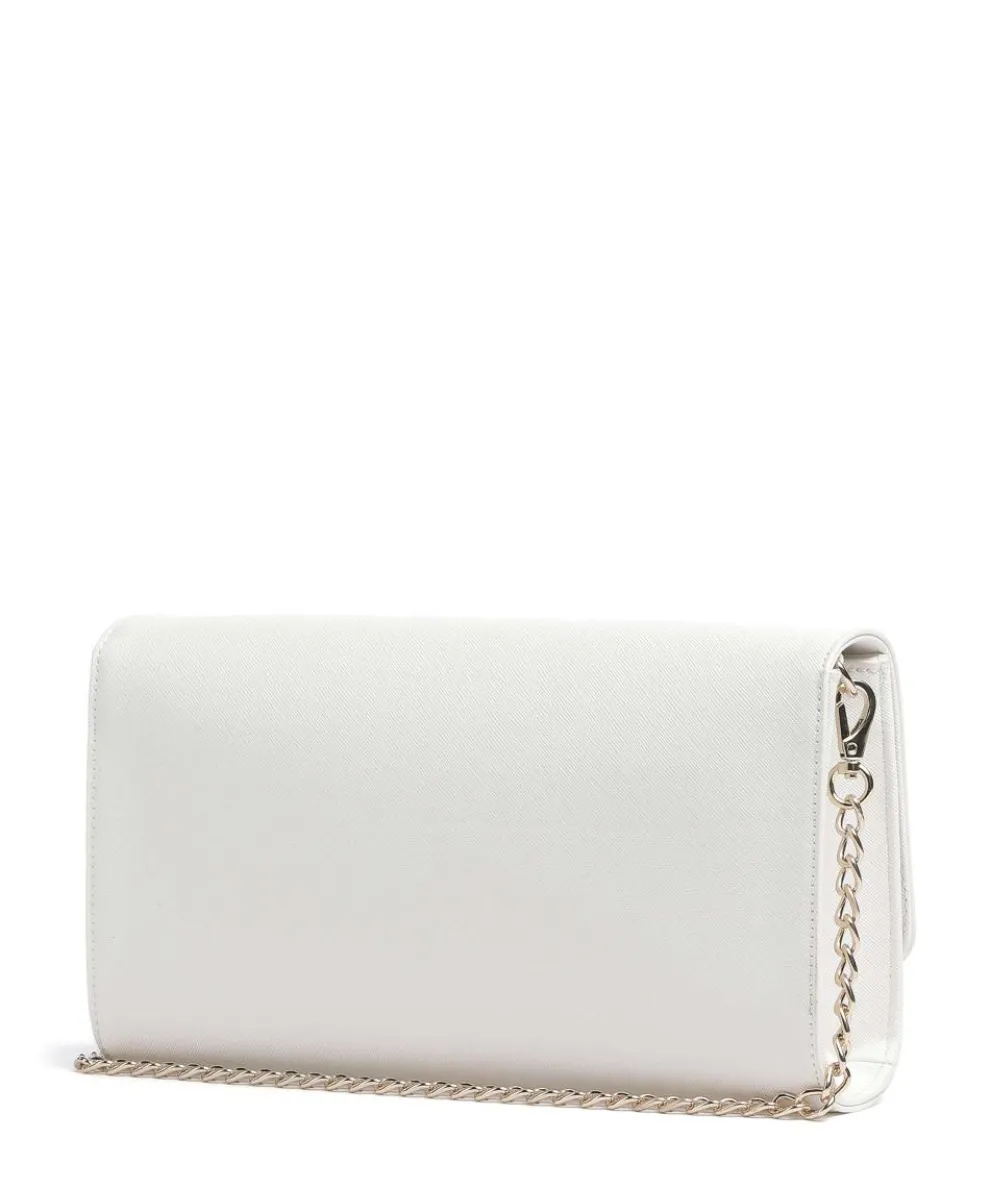 Divina Sa Umhängetasche Lederimitat weiß