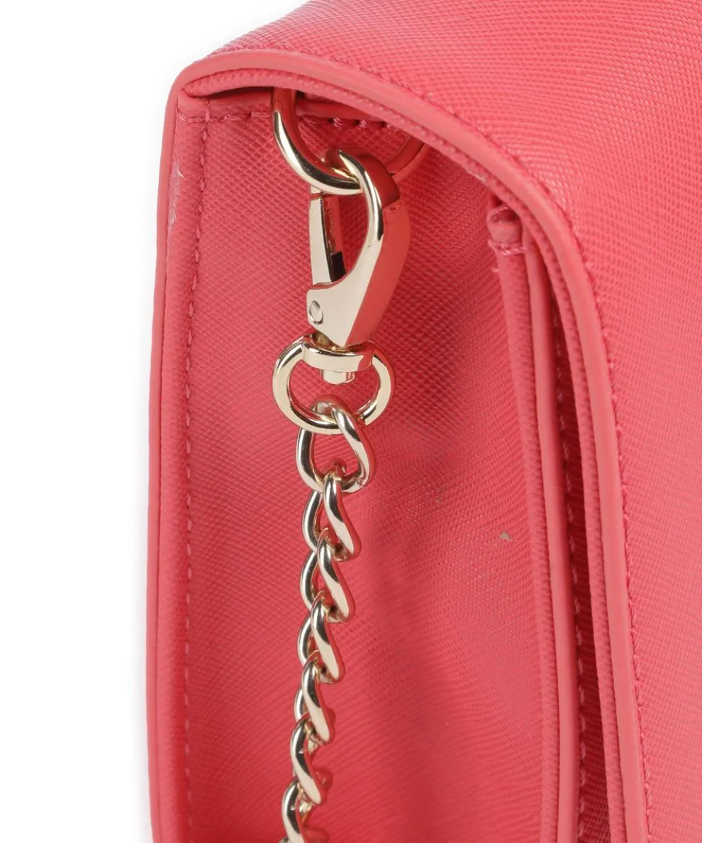 Divina Sa Umhängetasche Lederimitat koralle