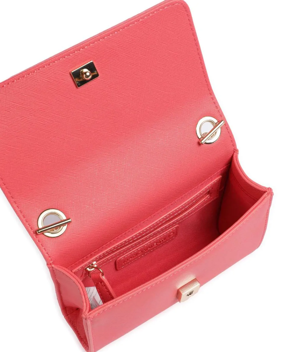 Divina Sa Umhängetasche Lederimitat koralle