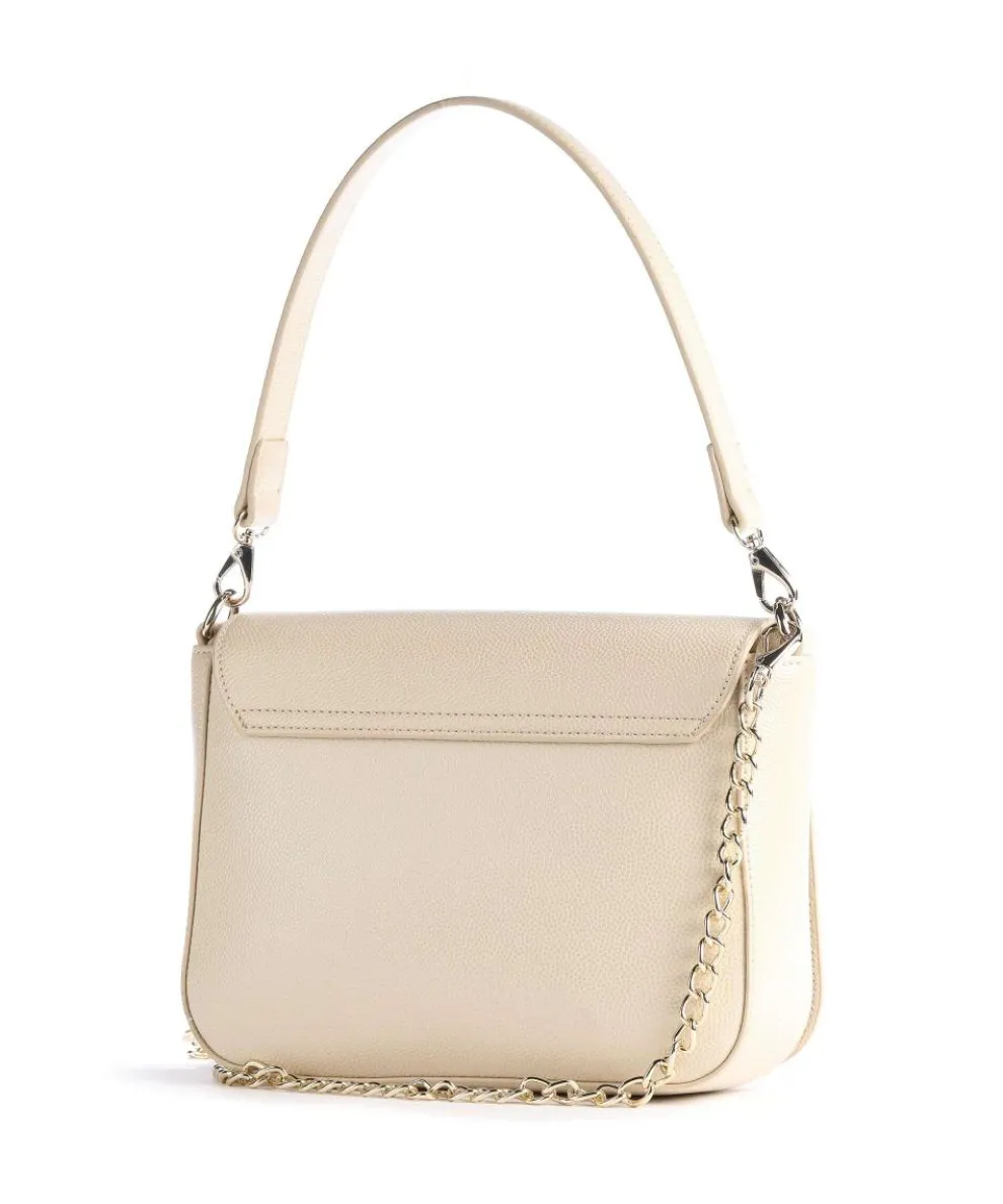 Divina Schultertasche Lederimitat beige
