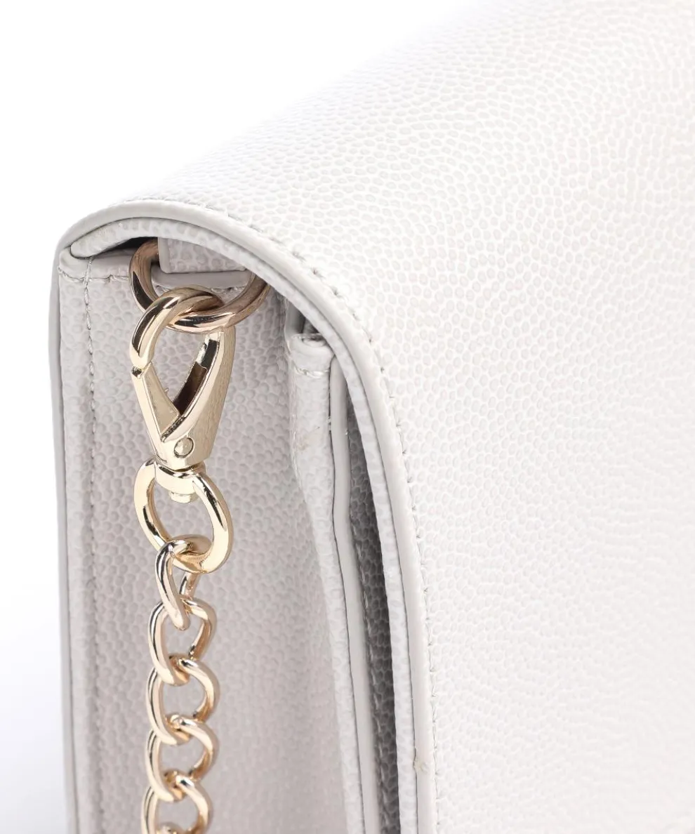 Divina Umhängetasche Lederimitat hellgrau