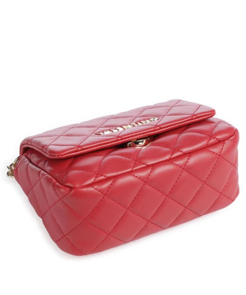 Ocarina Schultertasche Lederimitat rot