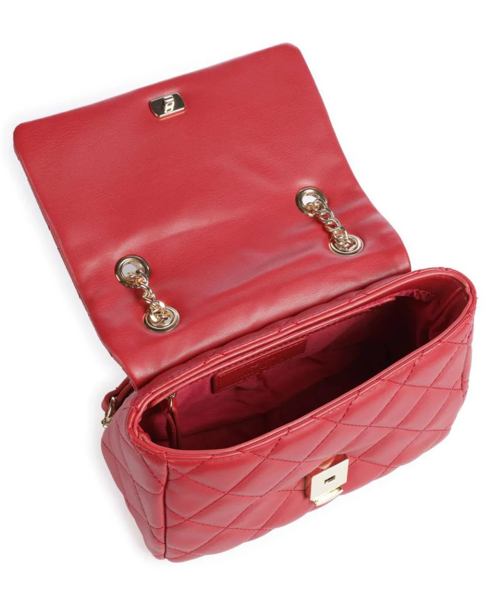 Ocarina Schultertasche Lederimitat rot