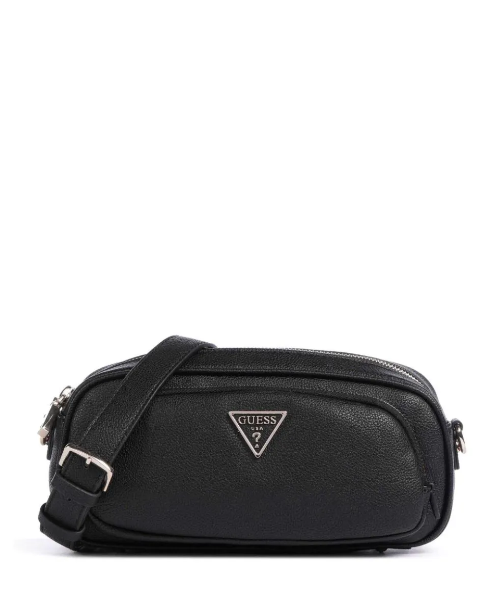 Power Play Umhängetasche Lederimitat schwarz