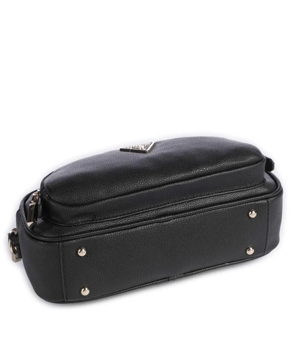 Power Play Umhängetasche Lederimitat schwarz