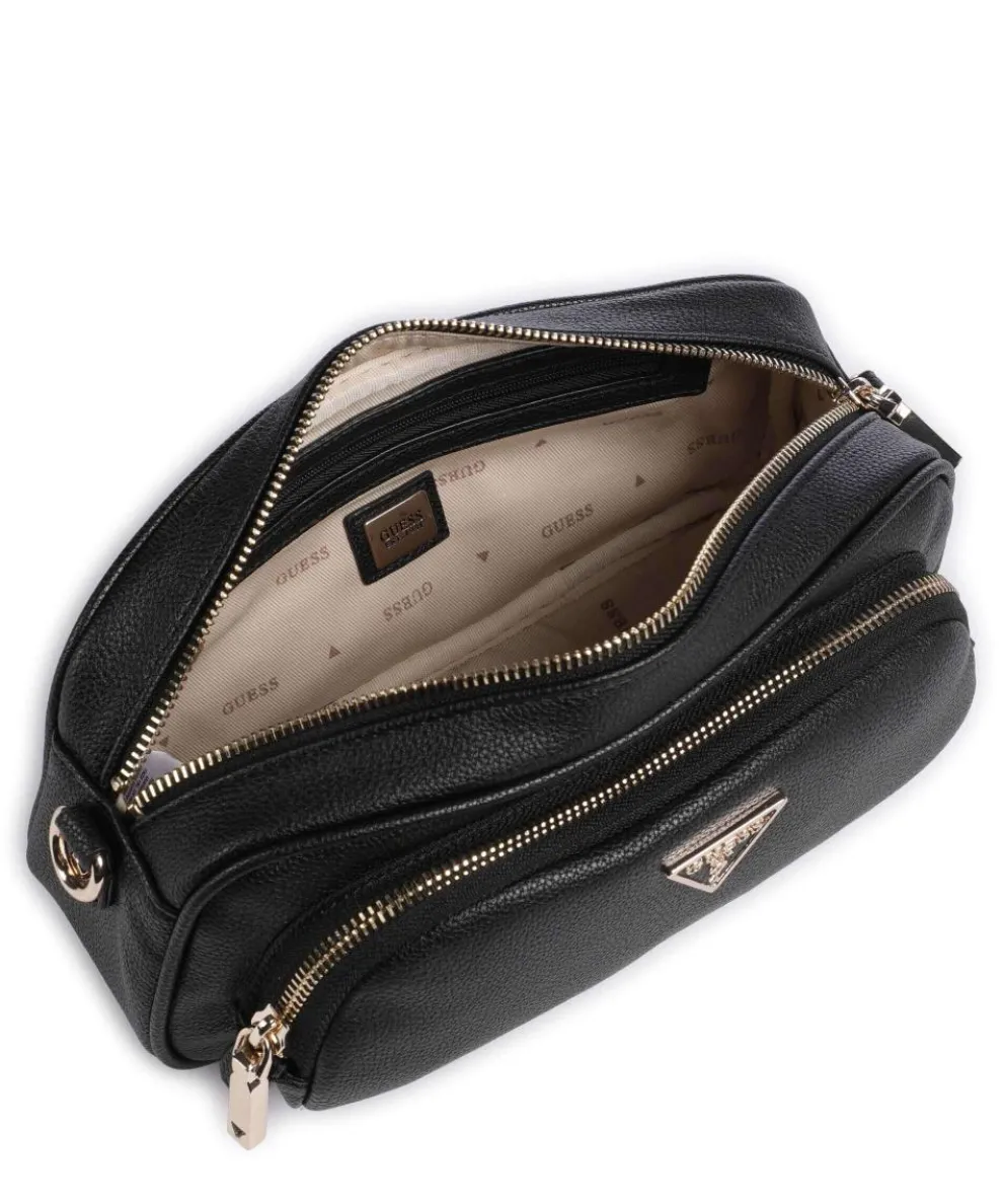 Power Play Umhängetasche Lederimitat schwarz