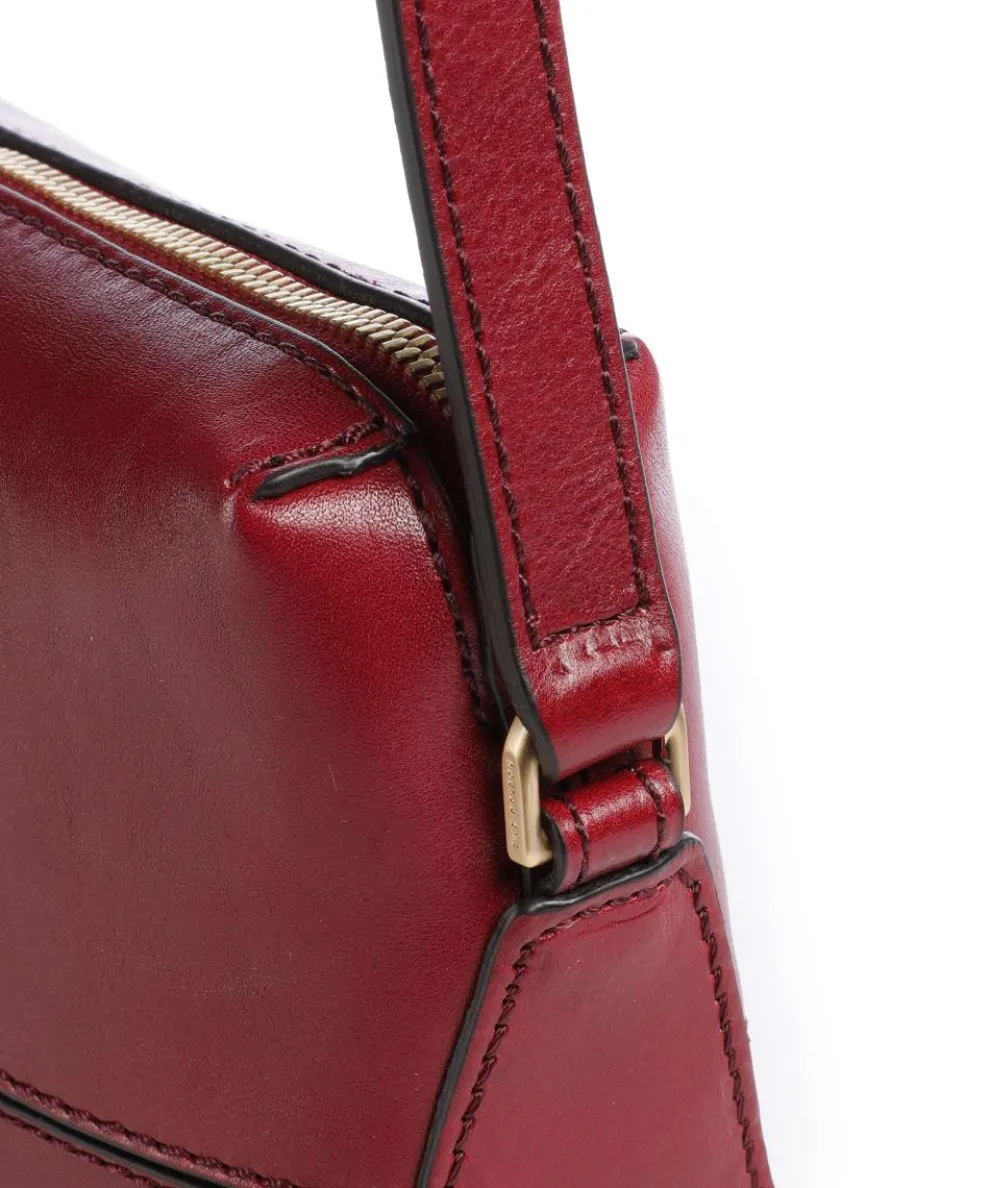 Iolanda Umhängetasche fein genarbtes Rindsleder dunkelrot