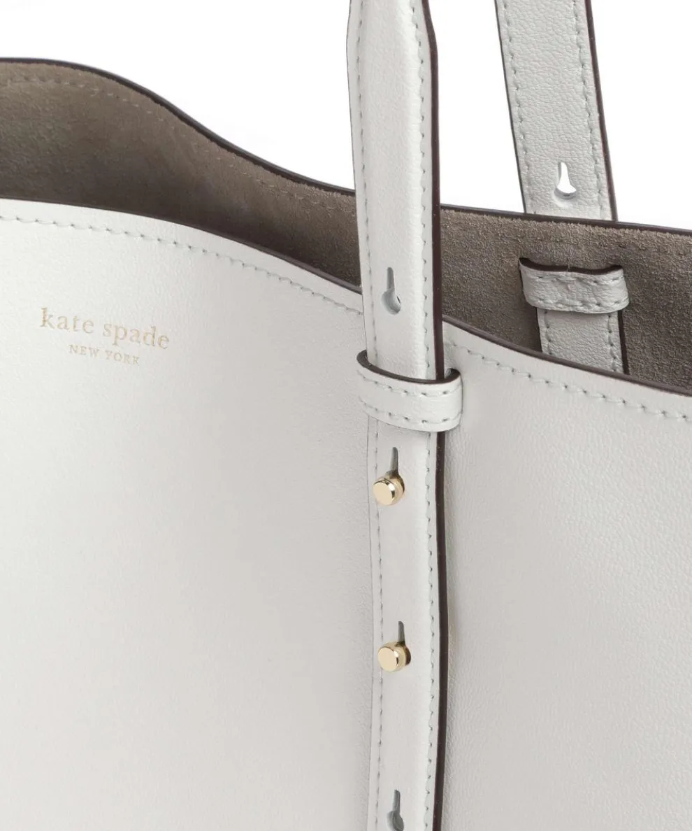 Do It All Large Shopper fein genarbtes Rindsleder weiß