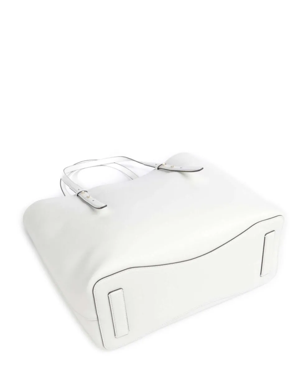 Do It All Large Shopper fein genarbtes Rindsleder weiß