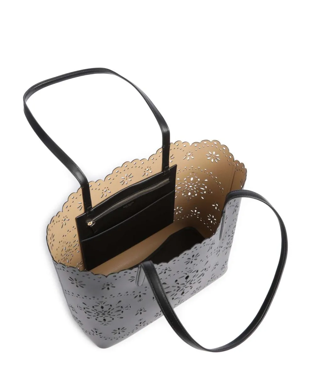 Do It All Large Shopper fein genarbtes Rindsleder schwarz