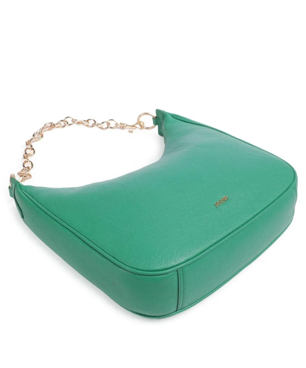 Dolce Ginger Beuteltasche genarbtes Leder grün