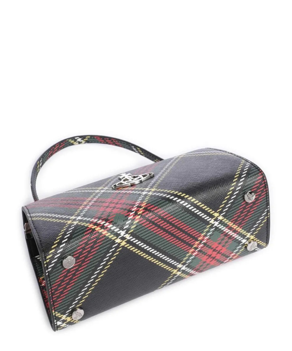 Doll Frame Saffiano Printed XL Handtasche Lederimitat mehrfarbig