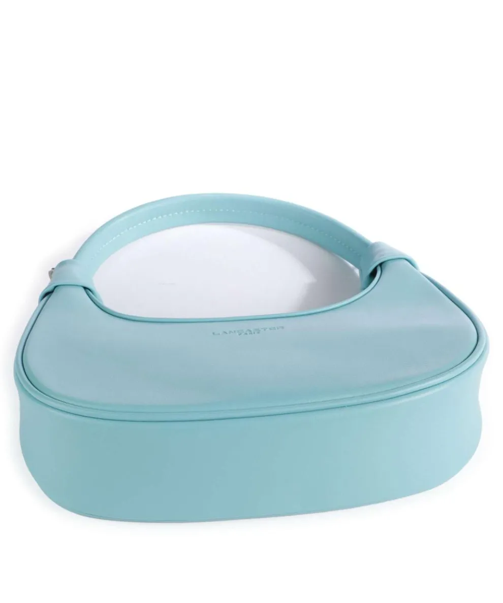 Donna Aura Schultertasche weiches Rindsleder hellblau