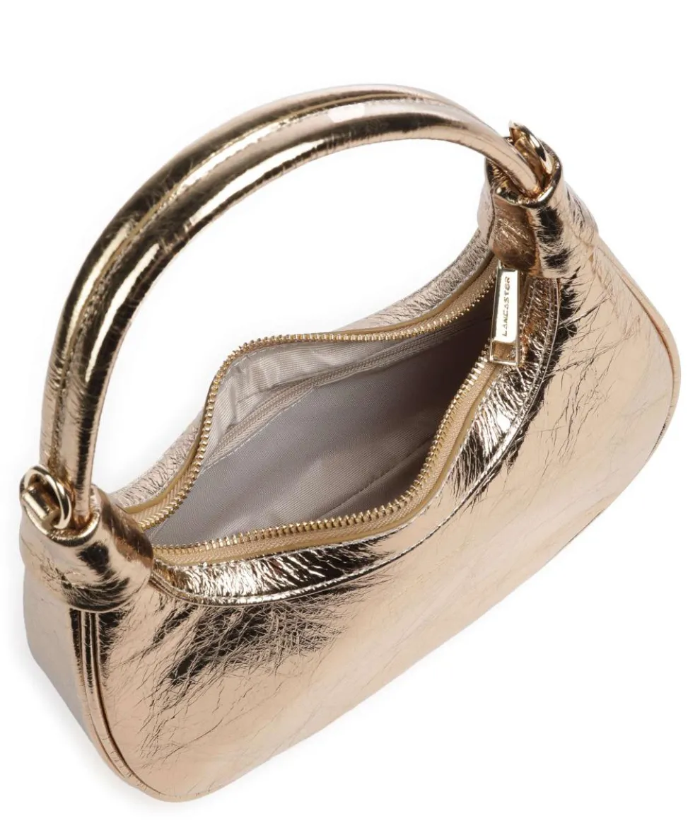 Donna Aura Schultertasche weiches Rindsleder gold