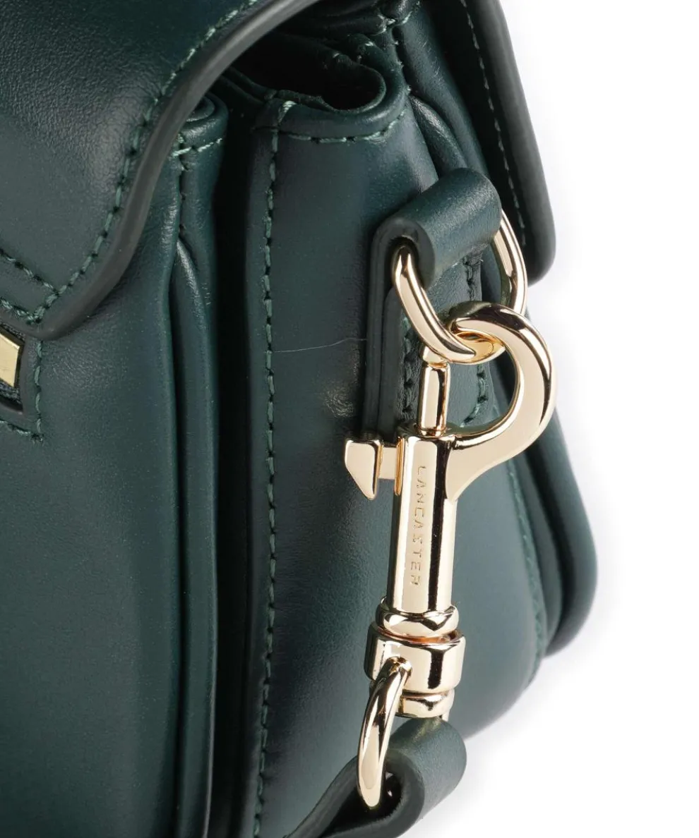 Donna Fia Umhängetasche fein genarbtes Rindsleder dunkelgrün