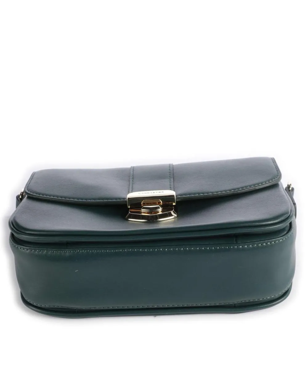Donna Fia Umhängetasche fein genarbtes Rindsleder dunkelgrün