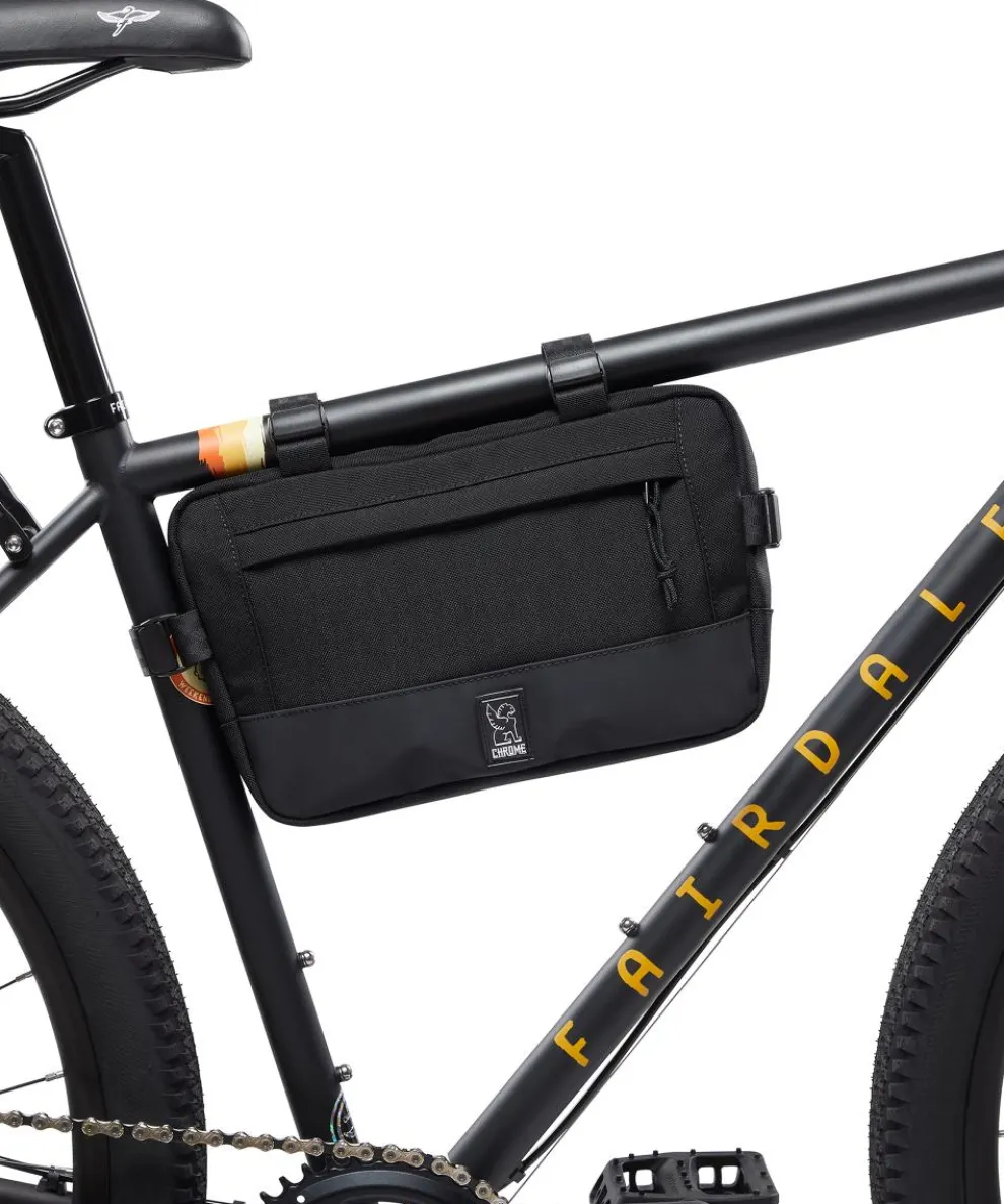 Doubletrack M Rahmentasche Nylon schwarz