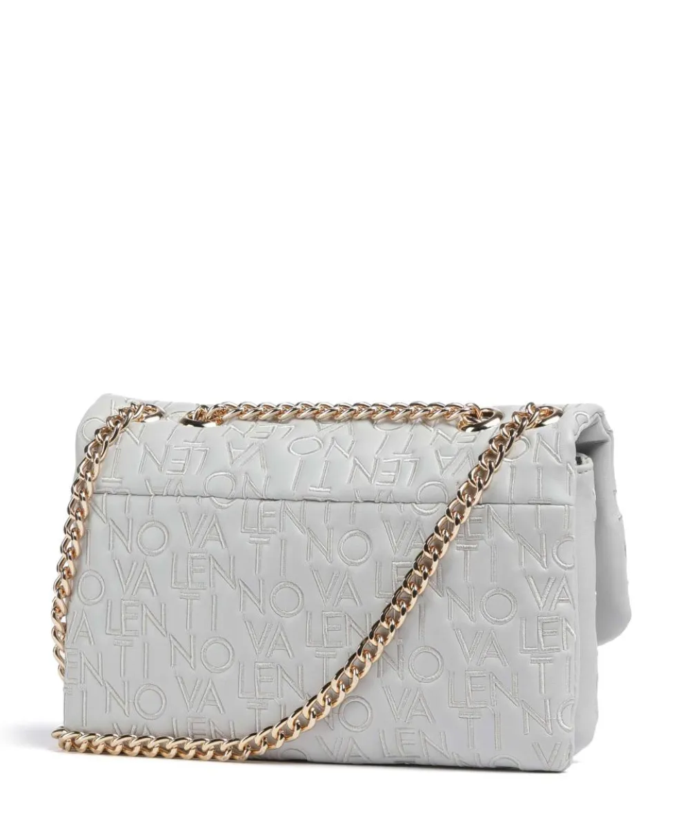 Dram Schultertasche Lederimitat grau