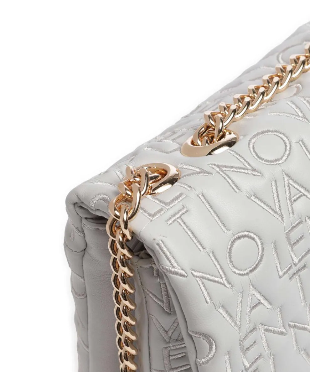 Dram Schultertasche Lederimitat grau