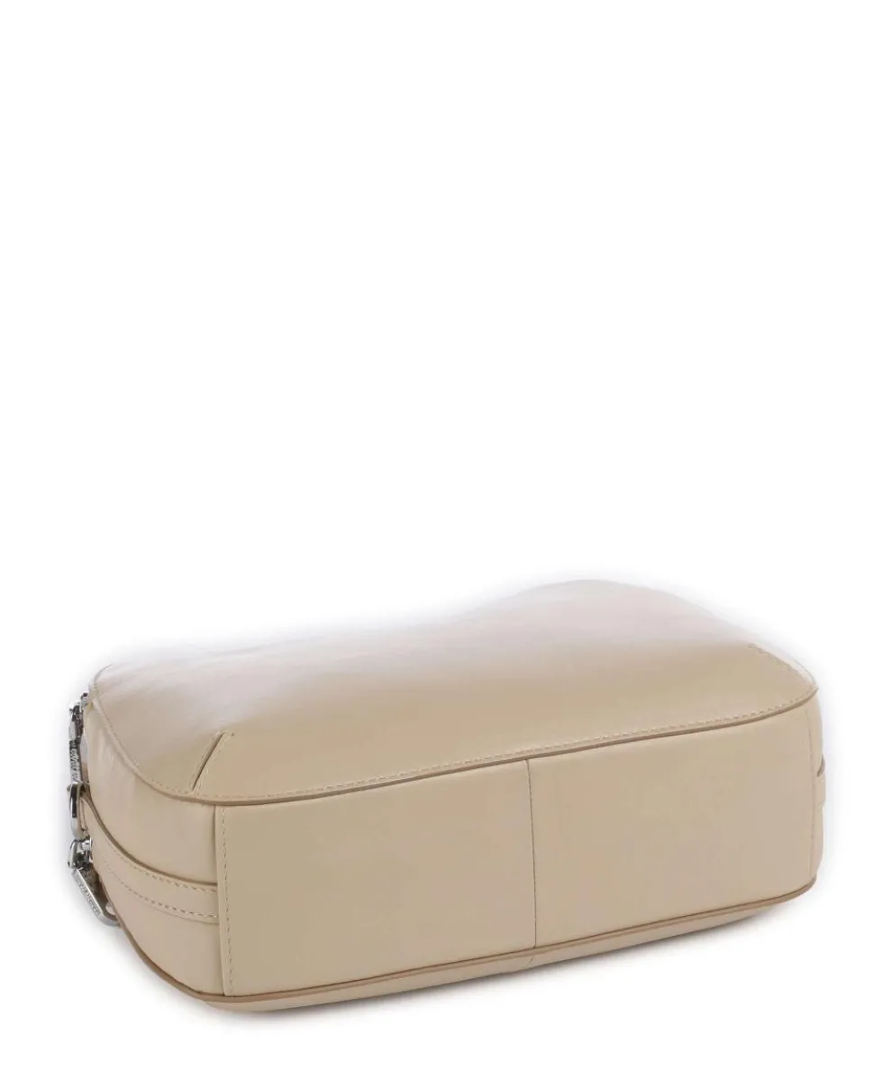 Dukes Place Umhängetasche fein genarbtes Rindsleder beige