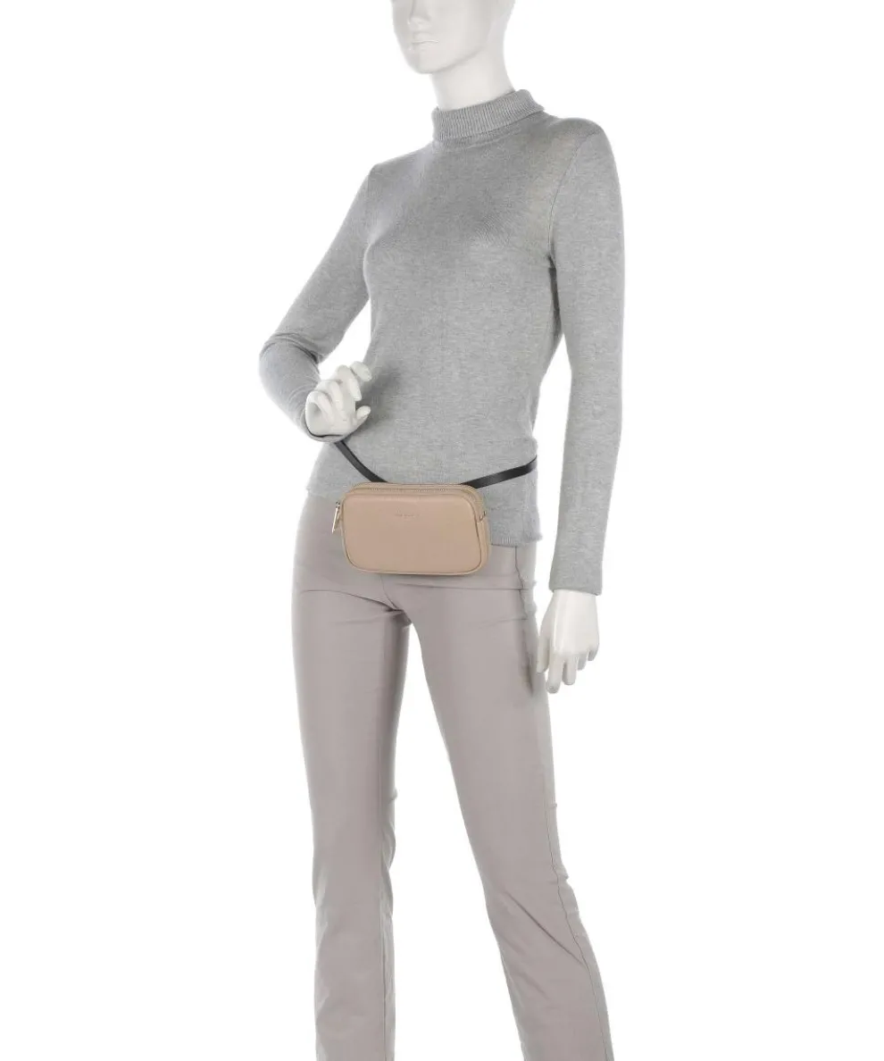 Dune Umhängetasche weiches Rindsleder beige