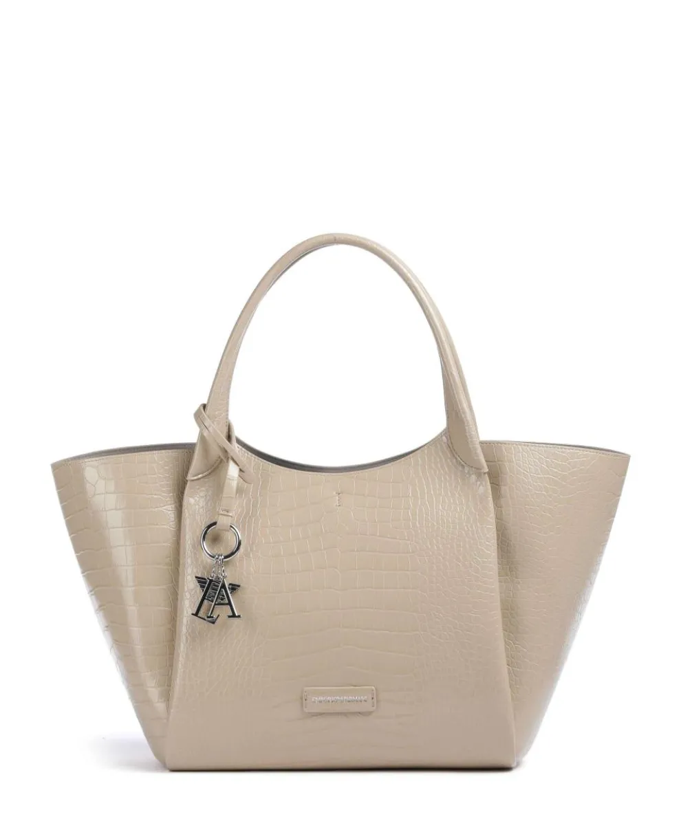 Durini 24 Shopper Lederimitat beige