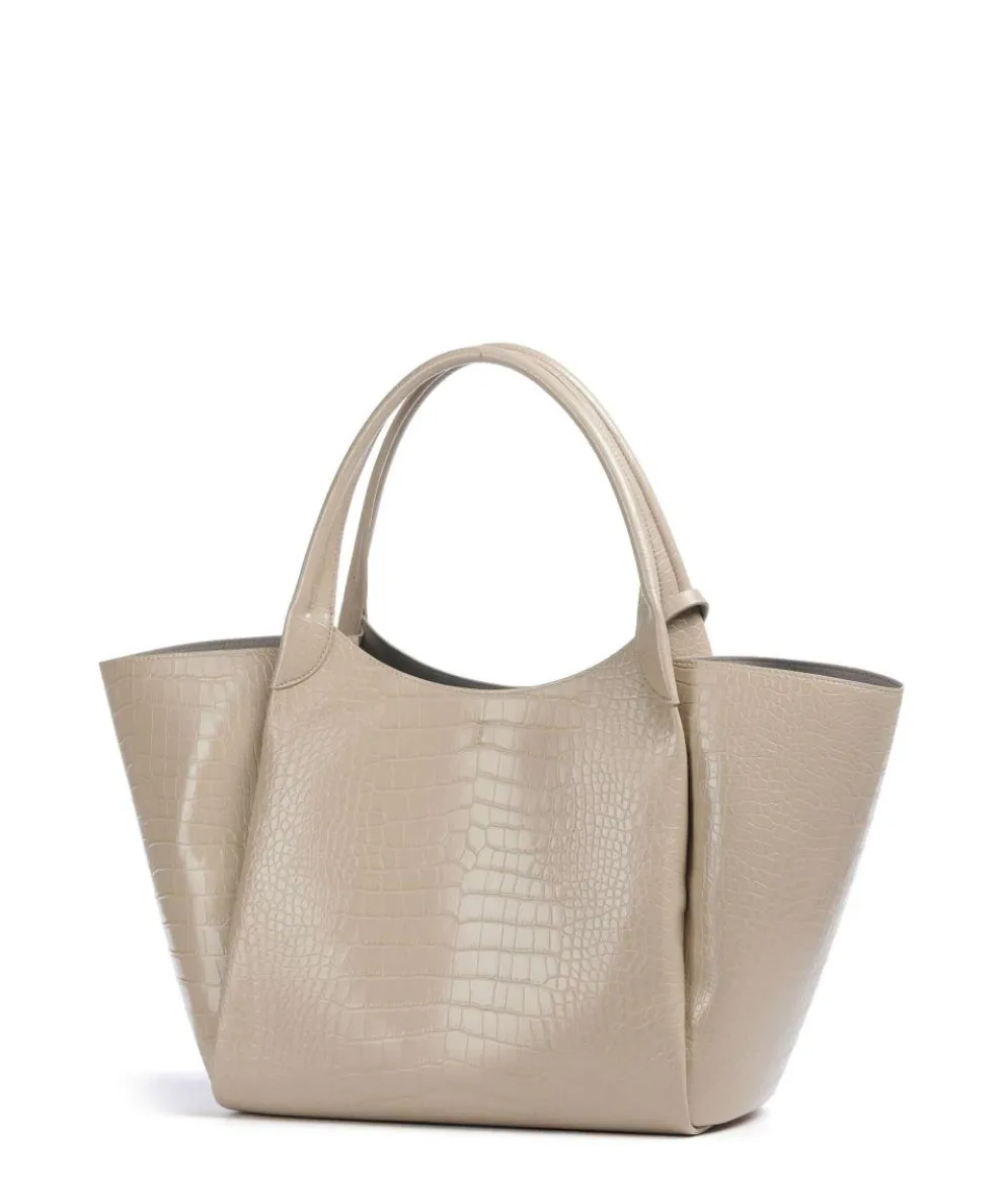 Durini 24 Shopper Lederimitat beige