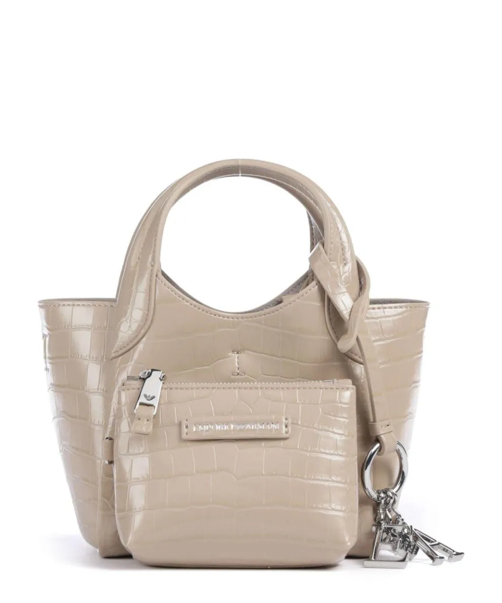 Durini 24 Umhängetasche Lederimitat beige