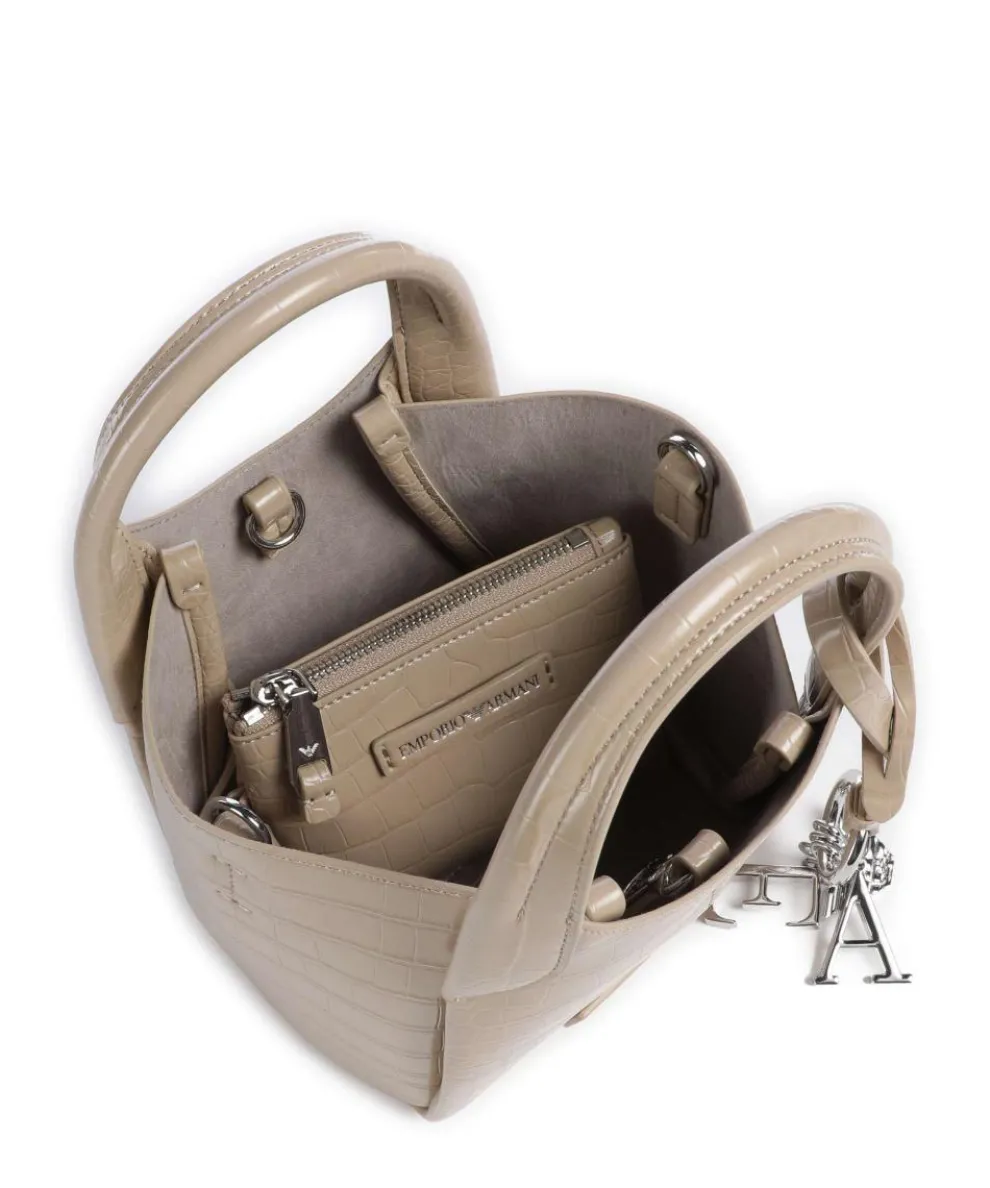 Durini 24 Umhängetasche Lederimitat beige