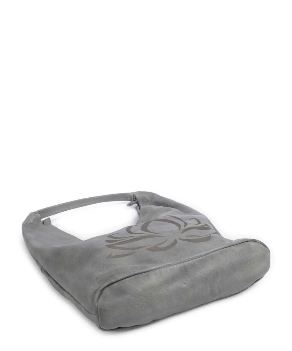 Freundgasse 1 Shopper genarbtes Leder grau