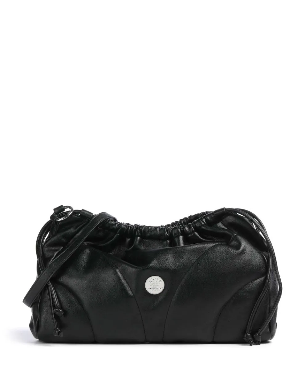 Jeans Soave Sasou Bucket bag Lederimitat schwarz