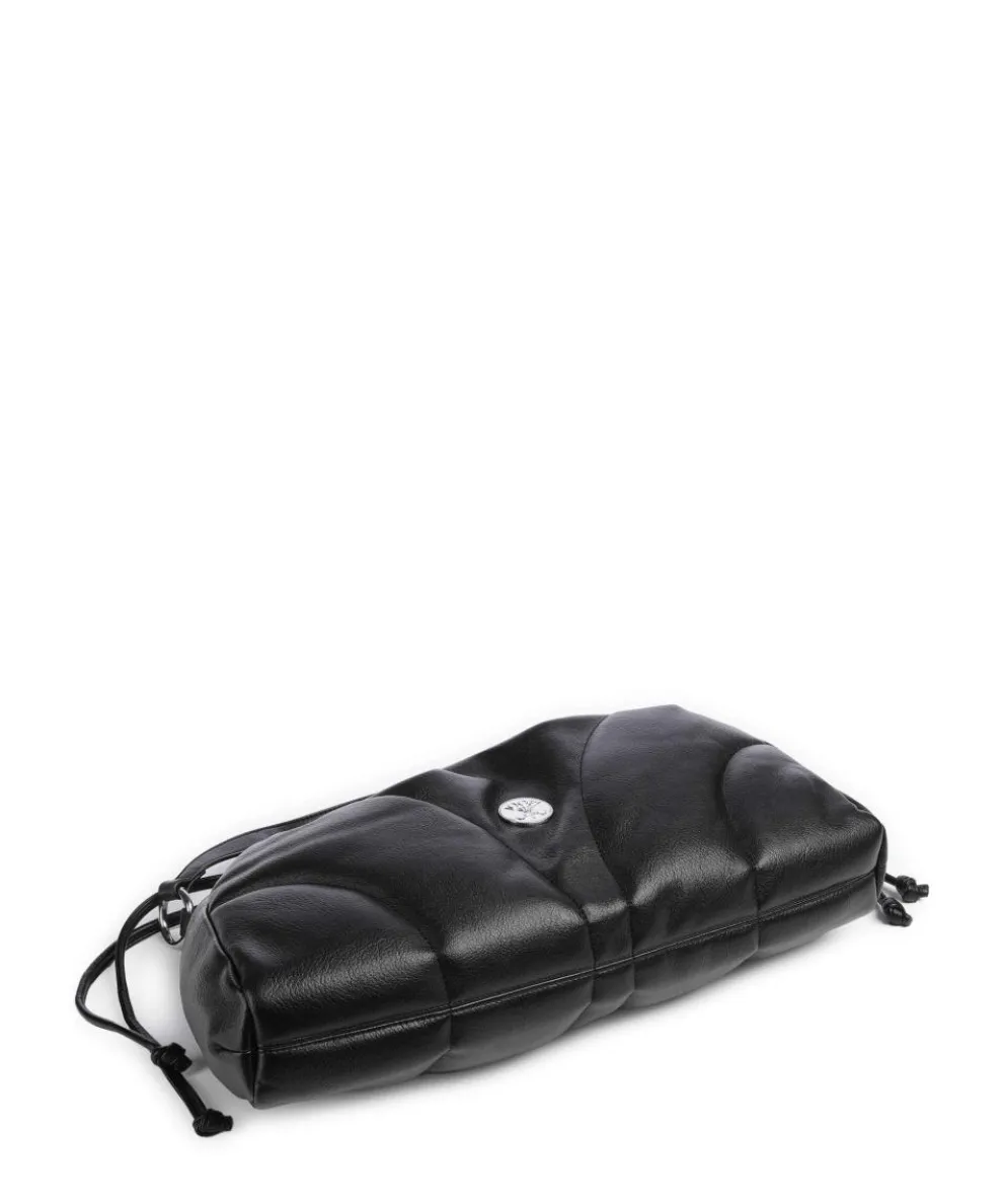 Jeans Soave Sasou Bucket bag Lederimitat schwarz