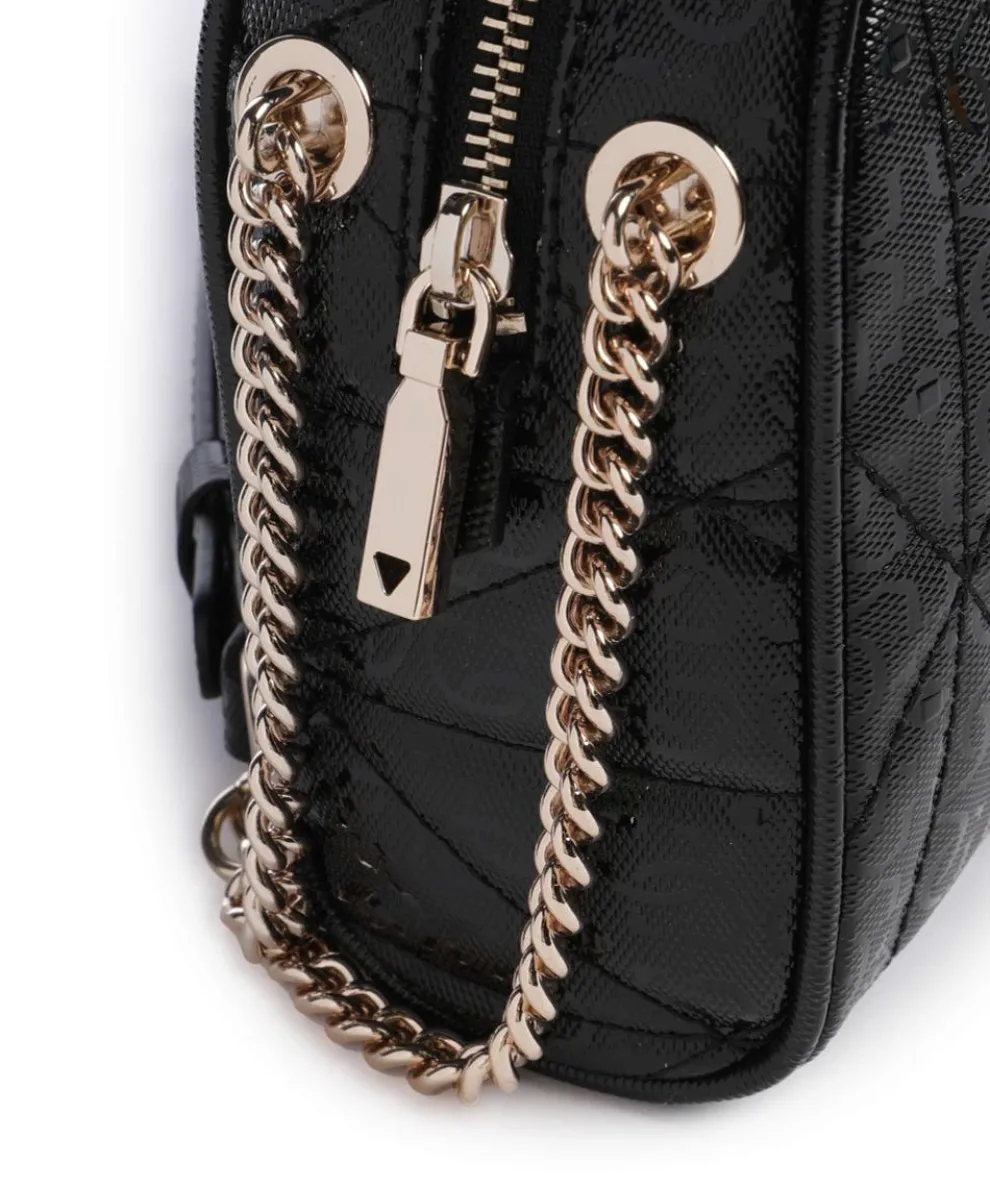 Aldina G-Shine Umhängetasche Lederimitat schwarz