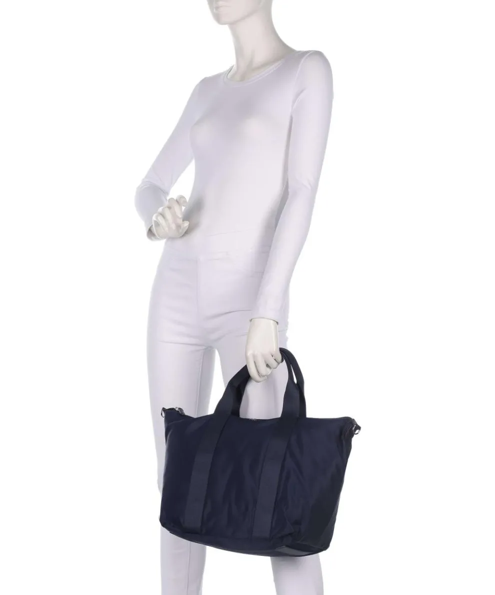 Stevie Extra Large Handtasche recyceltes Nylon navy