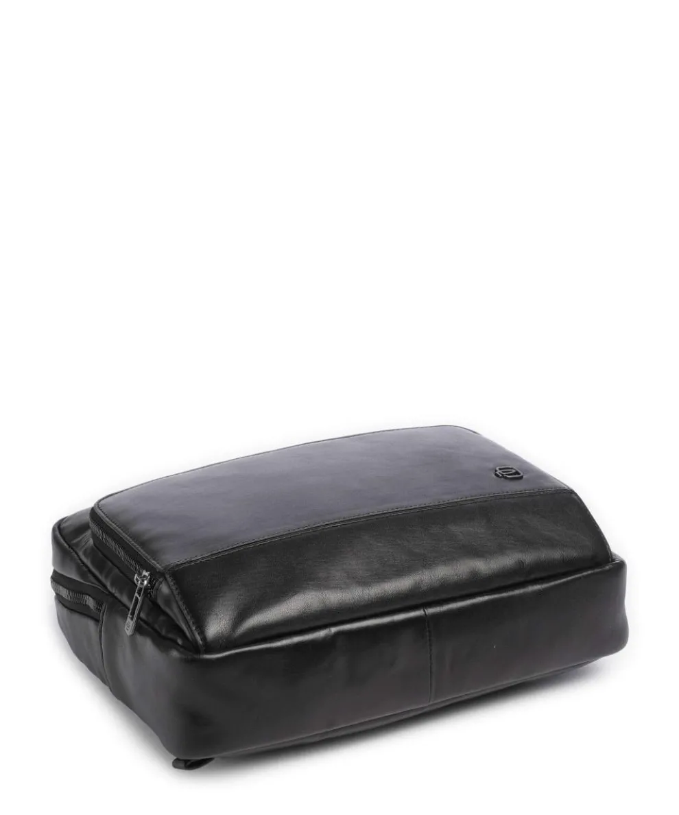 W136 Umhängetasche fein genarbtes Rindsleder schwarz