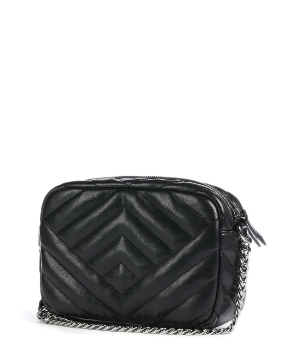 Victoria Umhängetasche Lederimitat schwarz