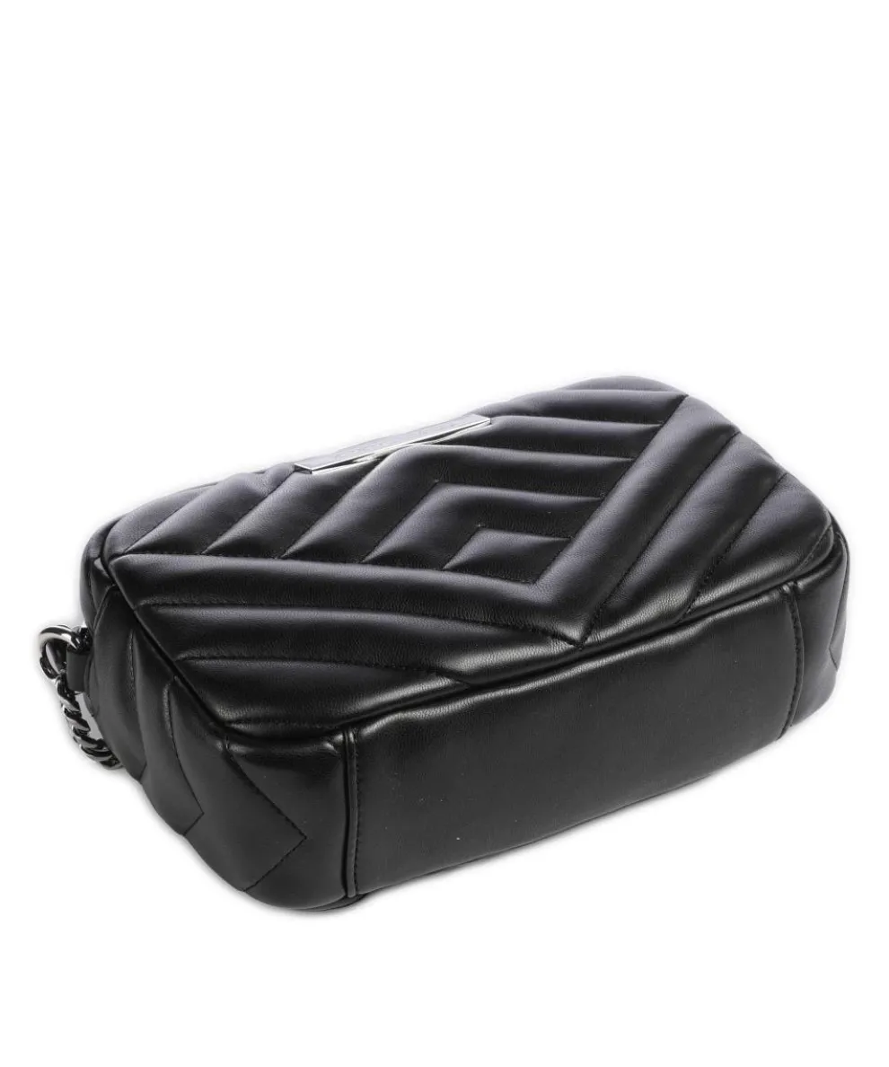 Victoria Umhängetasche Lederimitat schwarz