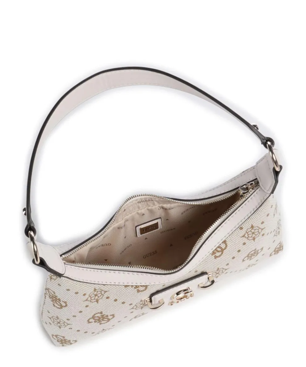 Neda 4G Peony Logo Schultertasche Canvas creme