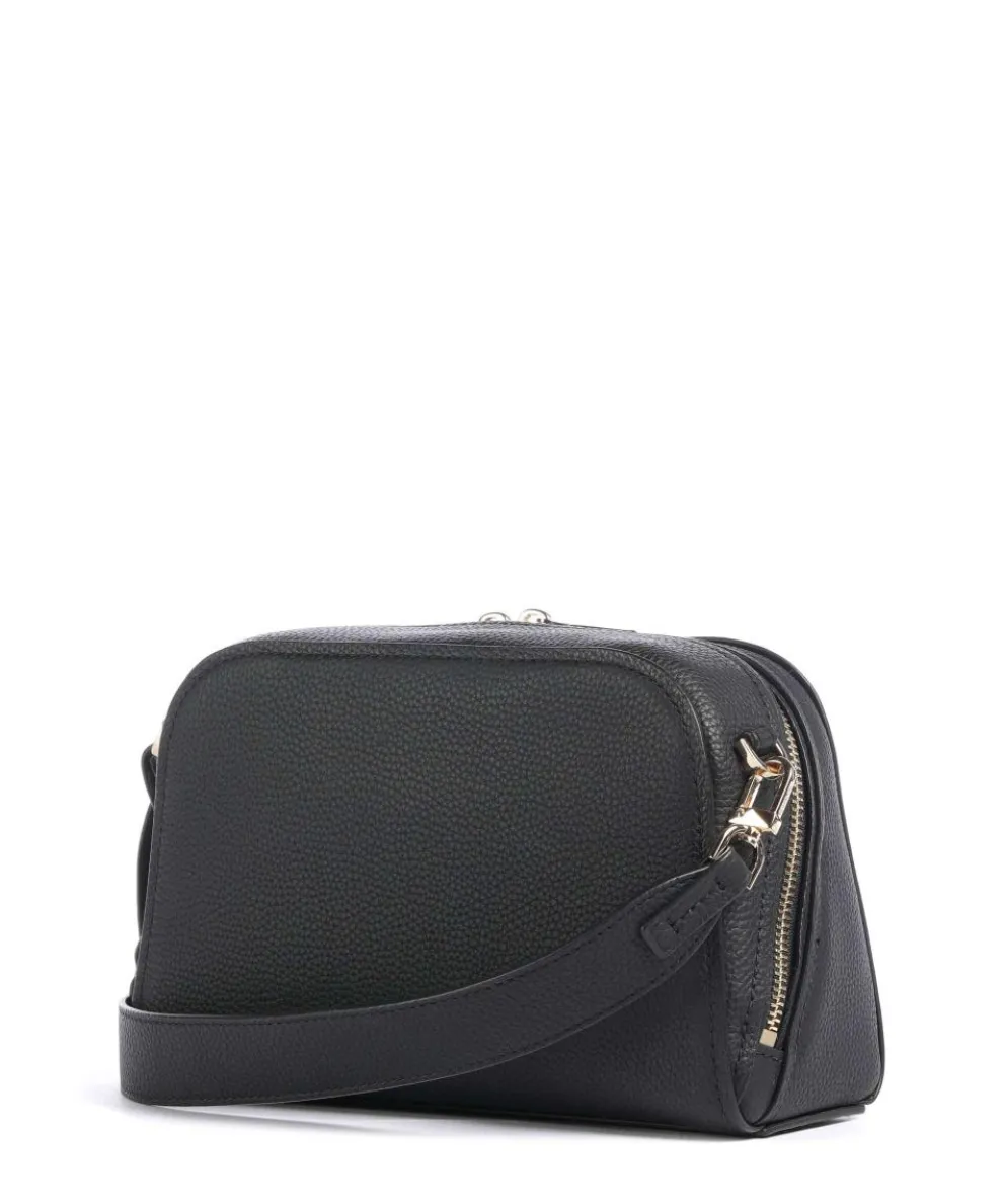 Ashton Small Umhängetasche genarbtes Rindsleder schwarz
