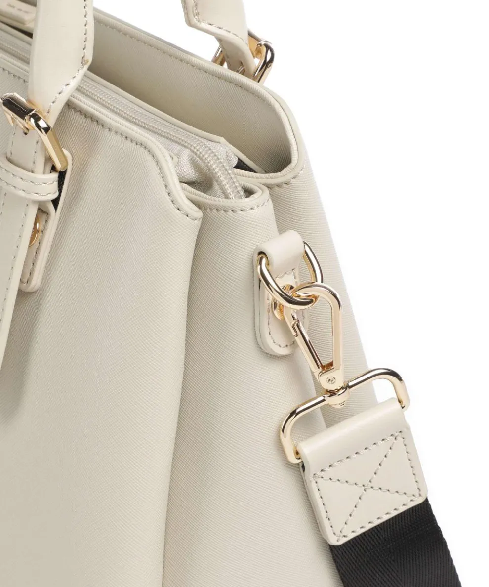 Ella Handtasche Lederimitat beige