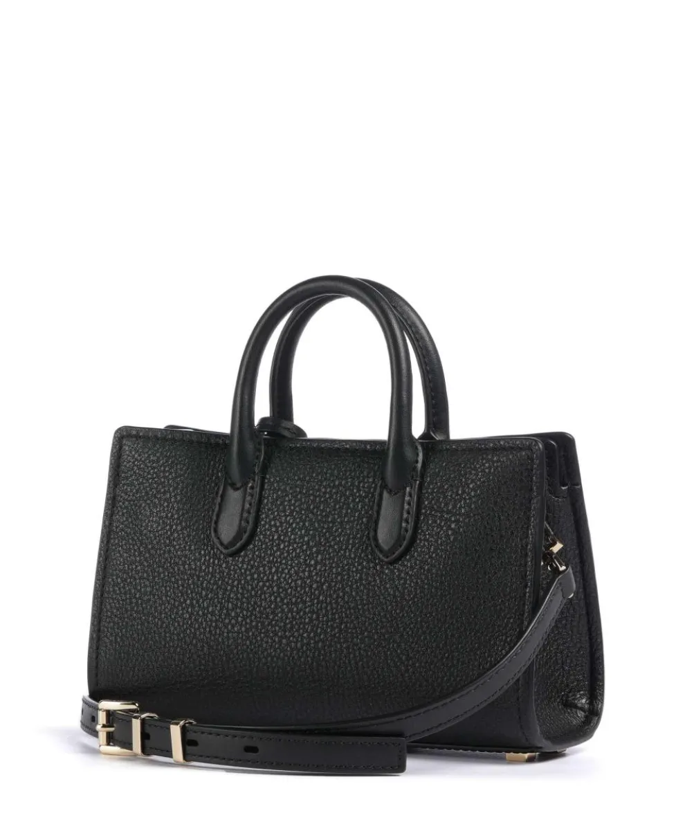 Scarlett XS Handtasche genarbtes Rindsleder schwarz