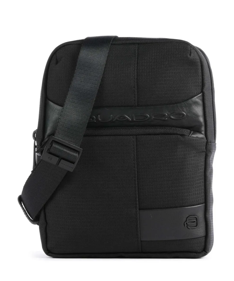 Wollem Umhängetasche recyceltes Polyester schwarz